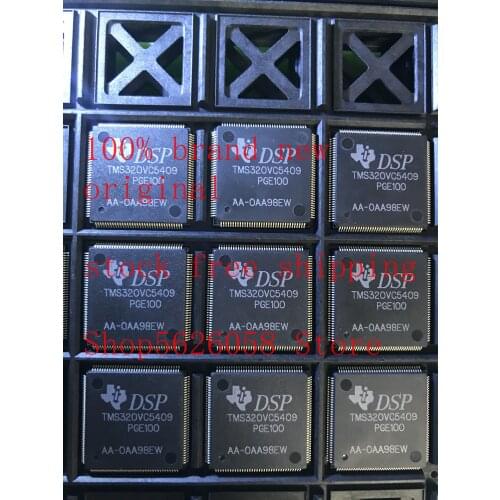 TMS320VC5409PGE100 TMS320VC5409 QFP144 100% new original 1PCS/LOT STOCK