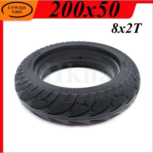 200x50 8x2T Solid Tire 8 Inch Puncture Resistant Tyre for RUIMA Mini 4 PRO Electric Scooter Rear Motor Accessories