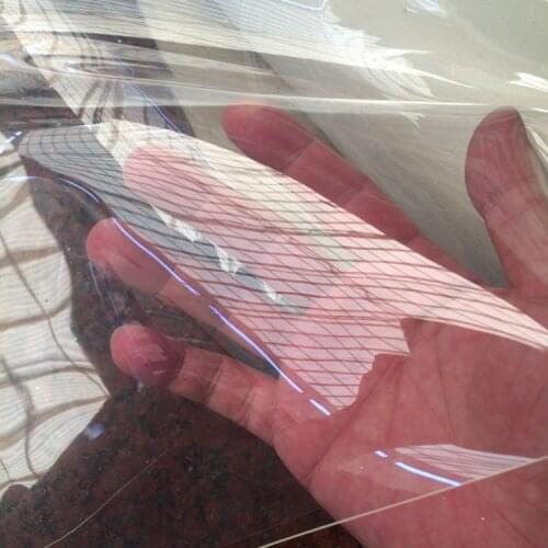 0.7mm thickness ultra transparent soft TPU material