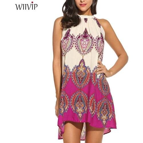 WIIVIP Floral Summer Dresses