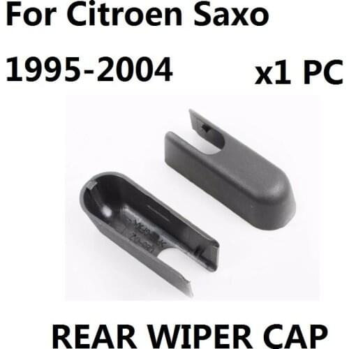 Rear Wiper Arm Cap For Citroen Saxo 1995-2004 Rear Window Windshield Windscreen Wiper Arm Spindle Cover Cap 1 Plastic Cap