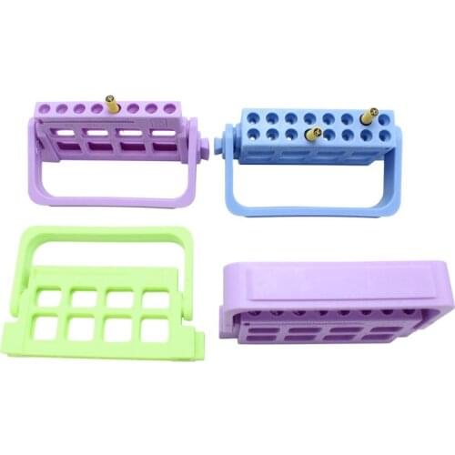 1Pcs Dental Endo Ruler for Endodontic Root Canal Files Holder Endo Files Holder Instruments Endo Box for Diamond Bur