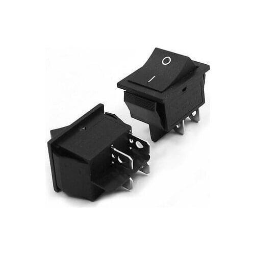 Free shipping!2 Pcs 125VAC 20A 250VAC 16A 4 Pin DPST ON/OFF 2 Position Boat Rocker Switch