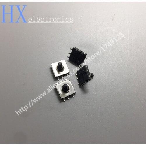 Free shipping 100PCS 10 * 10 * 9 patch direction more than five to switch the multi-function switch Touch your reset button