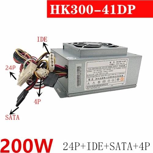 New PSU For Huntkey MicroATX SFX A800 S200 200W/250W Power Supply hk300-41dp HK350-55DP/41SP MATX-2200/1801/2706 GW-MATX300KTA