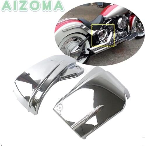 2pcs Motorcycle ABS Battery Side Cover Fairing For Yamaha V-Star 650 / DragStar 650 / XVS650 / XVS650A Custom Classic (All Year)
