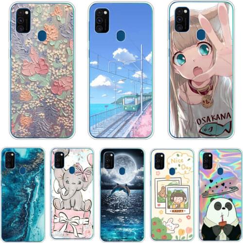 Case For Samsung Galaxy M30s case silicon Soft TPU Phone Cover for Samsung Galaxy M30s M 30s SM-M307 back Case bags