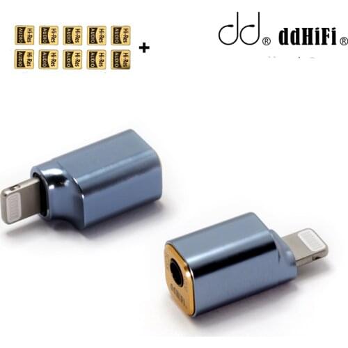 DD ddHiFi All-New Aluminum Alloy TC35i (2021) Light-ning to 3.5mm Headphone Adapter for iOS iPhone / iPad / iPod Touch