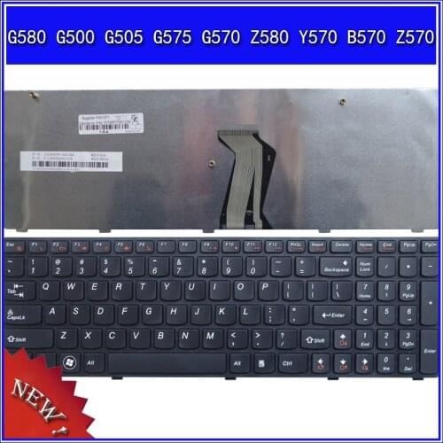 Laptop Keyboard for Lenovo G580 G500 G505 G575 G570 Z580 Y570 B570 Z570 Notebook Replace US Keyboard