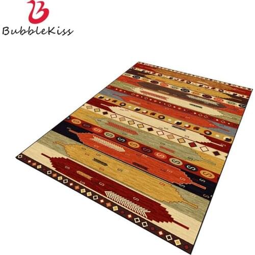 Bubble Kiss Carpets For Living Room Bohemian Style Color Printing Rugs Bedroom Home Decor Non-slip Large Customized Floor Mat
