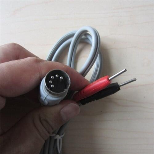 Round Electrode Pads Electric Wires Connector Cables 2.0mm pin for EMS electric Stimulation Spa Machine