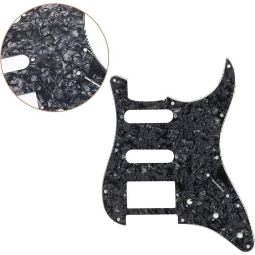 Electric Guitar Pickguard Scratch Plate For Fender Stratocaster Strat Parts 3Ply Guitar Part Accessories