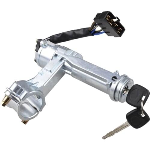 Car Ignition Switch Door Lock Set with 2 Keys for Toyota Corolla EE90 69057-12090 45280 12110