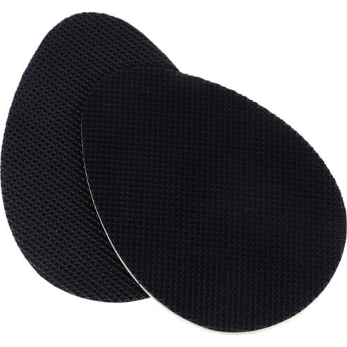 2Pcs/set Durable Black Rubber Anti-Slip High Heel Shoes Insole Grip Protector Non-Slip Cushion Pads