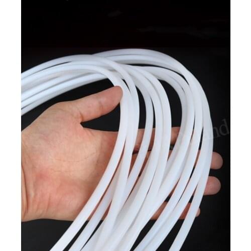 PTFE Tube Milk White Tubing ID 0.5 - 10 mm Pipe Sleeving 600V RepRap 3D Printer