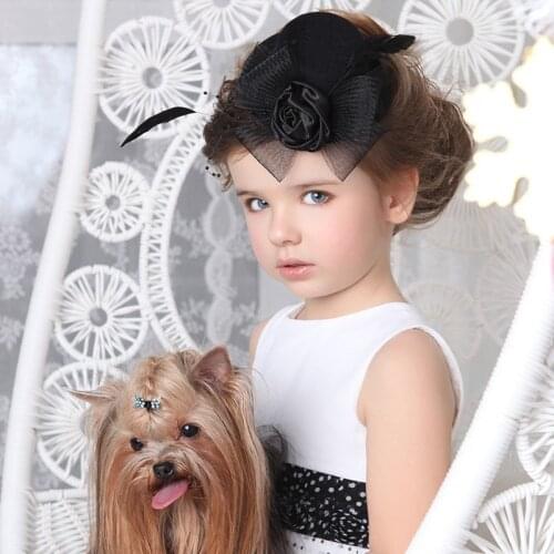 2020 New Arrival Wedding Hats And Fascinators Feather And Handmade Flowers Woman Hair Wedding Accessories Bridal hat Pearls Bead