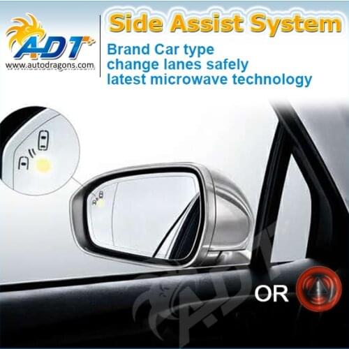 Blind Spot Assist Warning Sensor Buzzer Light For BMW 3-series to help drivers to change lanes safely