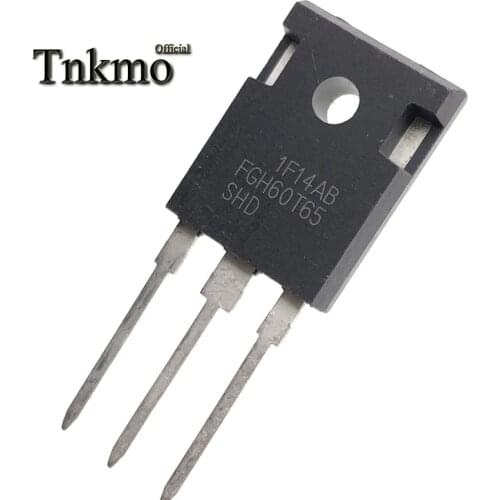 10PCS FGH60T65SHD TO-247 FGH60T65SHD_F155 FGH60T65 TO247 N-CHANNEL TUBE POWER IGBT TRANSISTOR free delivery