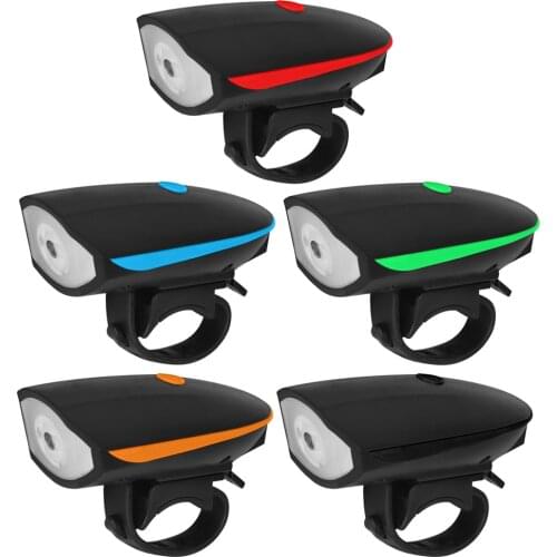 Bike Headlight MTB Bicycle Waterproof 3 Modes XPG LED Horn Front Flashlight