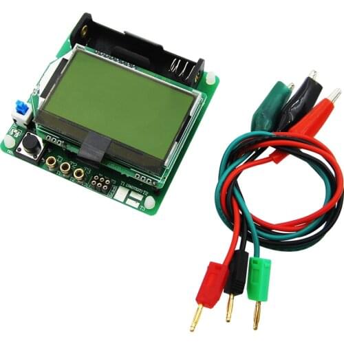 1set New 3.7V version of inductor-capacitor ESR meter DIY MG328 multifunction transistor tester