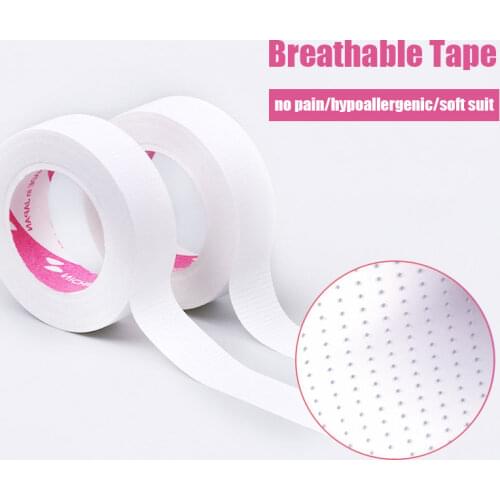 5Rolls Isolation Professional Eyelash Extension Lint Free Eye Pads Breathable Under Patches Lashes Grafting Medical Tape Tool
