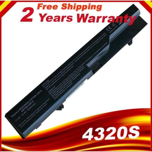 Laptop Battery For HP Compaq 320 321 325 326 420 421 620 587706-751 587706-761 593572-001 PH06 BQ350AA HSTNN-UB1A