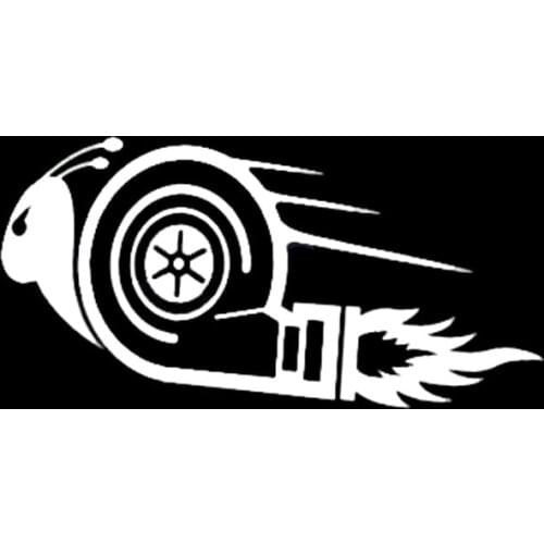 Car Sticker 3D 15*7.5CM Drift Race Car Styling Turbo Snail Cool Funny Car Decal Stickers Vinyl Laser Car Styling