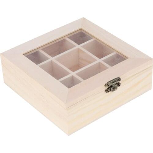 Wooden Jewelry Chest Storage Organizer Box for Women Jewelry Box Case Storage
