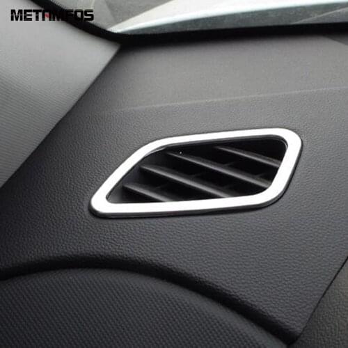 For Hyundai Cantus Creta ix25 2014-2017 2018 2019 Matte Front Air Vent Outlet Cover Trim Decoration Frame Inner Car Accessories