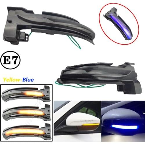 LHD Dynamic Turn Signal Light LED Side Mirror Sequential Indicator Blinker For Ford Focus 4 MK4 2019 2020