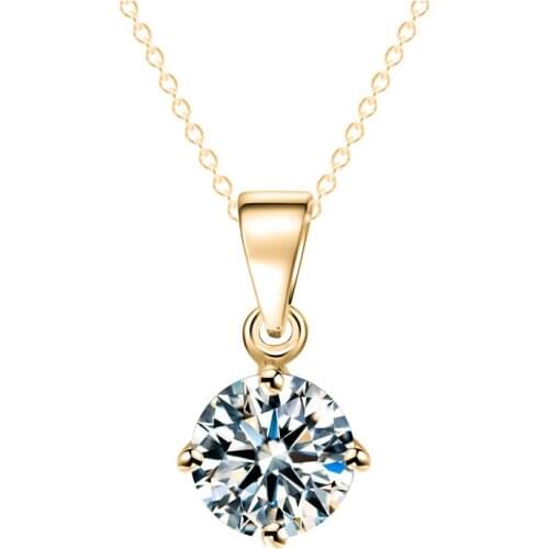 Hot Sell Geometric Cubic Zircon Necklaces Women Gold Sliver Color Rhinestone Necklace Choker Fashion Jewelry Gift Bijoux Femme 4