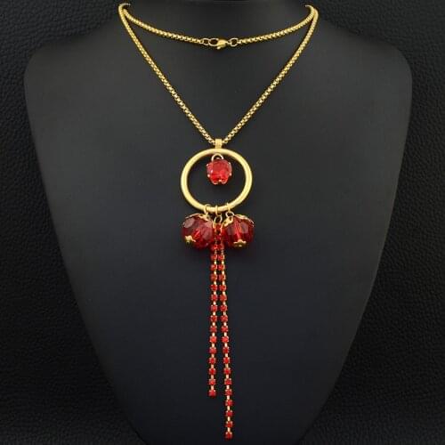 Fashion Stainless Steel Jewelry For Woman and Girl 700mm Long Charm Sweater Chain Necklace Long Pendant NEILBLBF