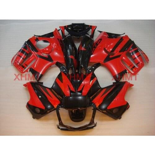 For CBR600 F3 1995 - 1998 Fairing CBR 600 F3 97 98 Fairings CBR600F3 1995 Red Black Motorcycle Fairing