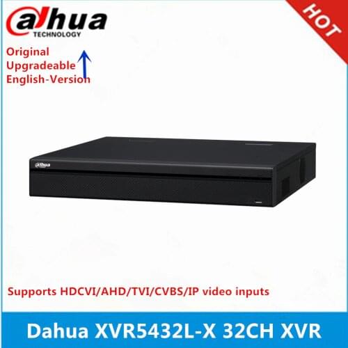Original Dahua DH-XVR5432L-X Multi-Language version 32 Channel Penta-brid 1080P 1.5U Digital Video Recorder XVR5432L-X