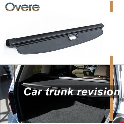 Overe 1Set Car Rear Trunk Cargo Cover For Mercedes Benz GLK 300 Car-styling Black Security Shield Shade Retractable accessories