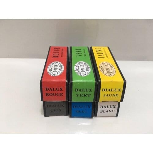 Free shipping 6pcs/set dialux polishing wax Jewelry polishing compound polishing wax