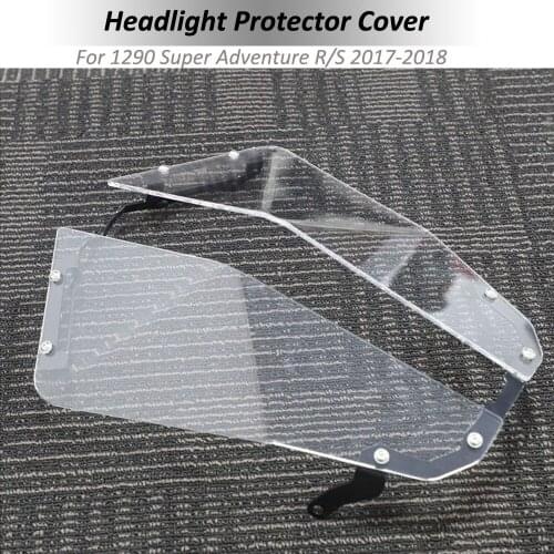 Transparent Headlight Guard Headlight Protector FOR 1290 Super Adventure R 1290 Super Adventure S