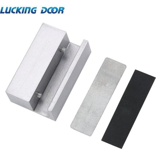Lucking Door Glass Door Clamp U Bracket for Electric Bolt Lock door Access Control System Clamp Bracket For Frameless Glass