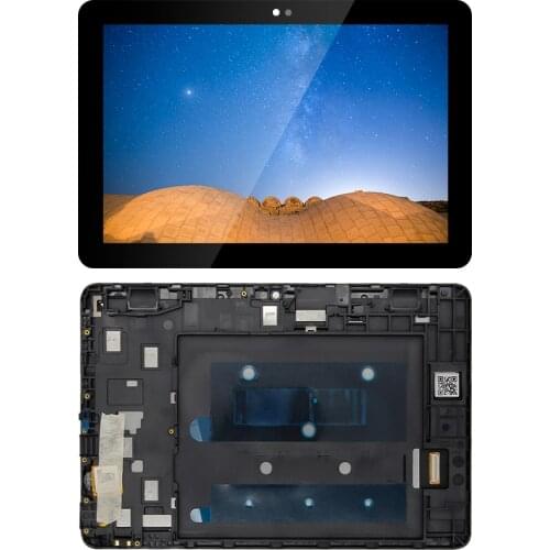 For Amazon Fire HD 8 2020 10th Gen K72LL4 HD8 LCD Display Touch Screen Digitizer Glass Assembly with Frame