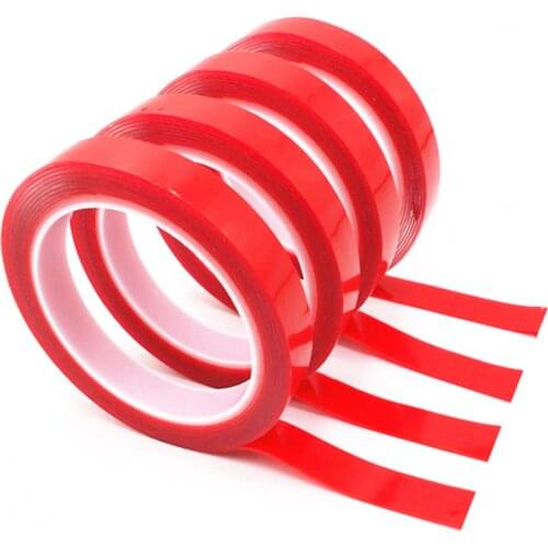 1 Roll Adhesive 25M Super Double Sided Strong Transparent Acrylic Foam Tape No Traces Sticker 1mm 2mm 4mm 5mm 6mm 8mm 10mm