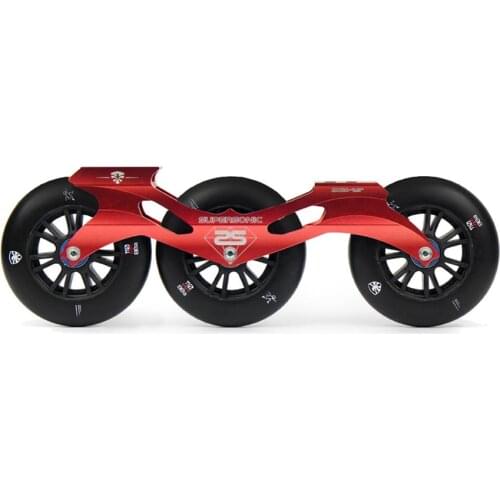 100% Original Flying Eagle Supersonic Inline Speed Skate Frame 3X110mm 88A Wheels ILQ-9 Bearings Aluminum CNC 9.8'' Speed Basin