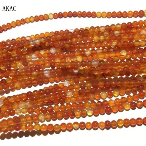 3strands/set Approx3mm natural red carnelian loose seed beads for jewelry diy making design