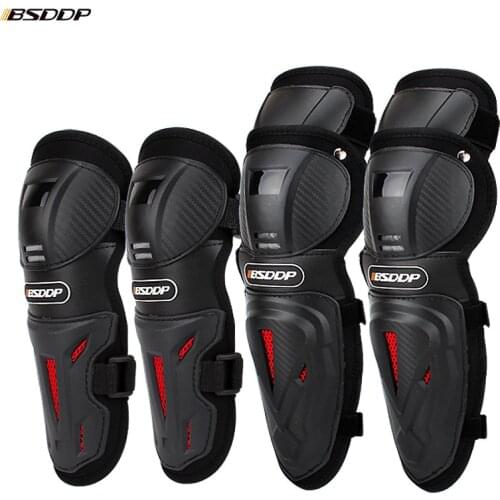 4pcs/set Elbow Knee Protector Motorcycle Bike Downhill Elbow Guard Pads Windproof Rodilleras Deportivas MTB Riding Knee Pads