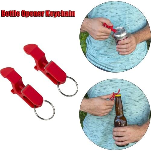 4 In 1Portable Bottle Opener Metal Key Ring Chain Keyring Beer Opener Fashion Kitchen Tool Party Accessories Aluminum Bar Opener