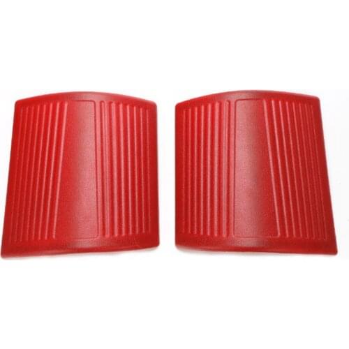 BBQ@FUKA New Red 2pcs Body Armor Side Cowl Cover Trim Protector Fit For Jeep Wrangler 2007-2016
