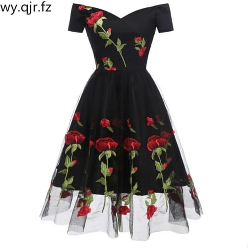 CD-1609#Evening Dresses Embroidery Homecoming Graduation Valentines Day Engagement Christmas Party Prom Dress Girls Wholesale