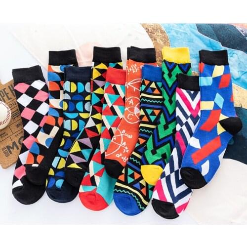 DaiShana Men's Colored Socks