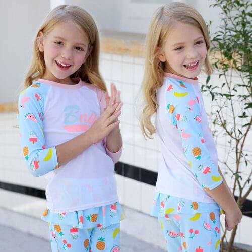 Girls Bikini Kids Baby Swimwear Childrens Separate Swimsuit for a Teenager Beach Dress Summer Swim Suit Bambina Bikini Sets