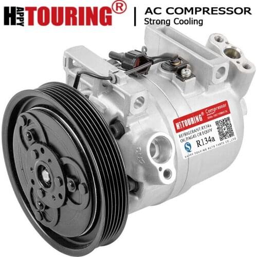 DKV14C Air AC Compressor For Nissan Frontier Xterra V6 3.3 92600-5S700 921317B400 926005S700 921310W071 926005S700 921312Y900