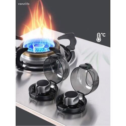 Household High Temperature Gas Stove Switch Protective Cover Kitchen Oil-Proof Stove Knob Cover Children Stove Protective Cover